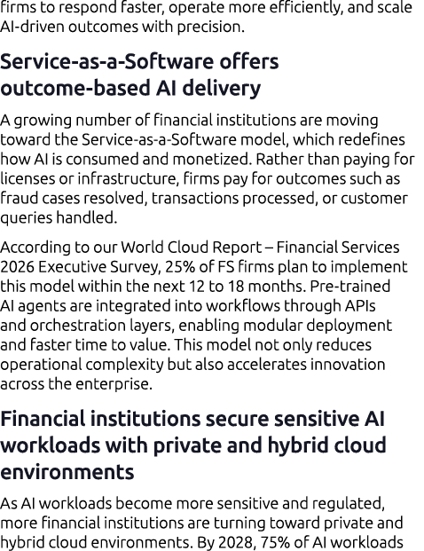 firms to respond faster, operate more efficiently, and scale AI driven outcomes with precision. Service as a Software...